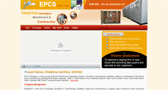 Desktop Screenshot of epcsswitchgear.com