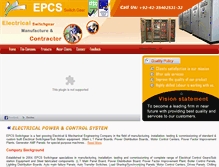 Tablet Screenshot of epcsswitchgear.com